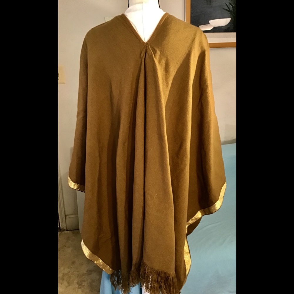 Traditional Poncho Bolivian Dance Morenada Os - Poshmark